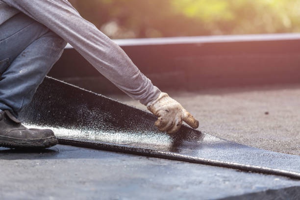 Professional Interior Drainage System technician working in Milford, PA